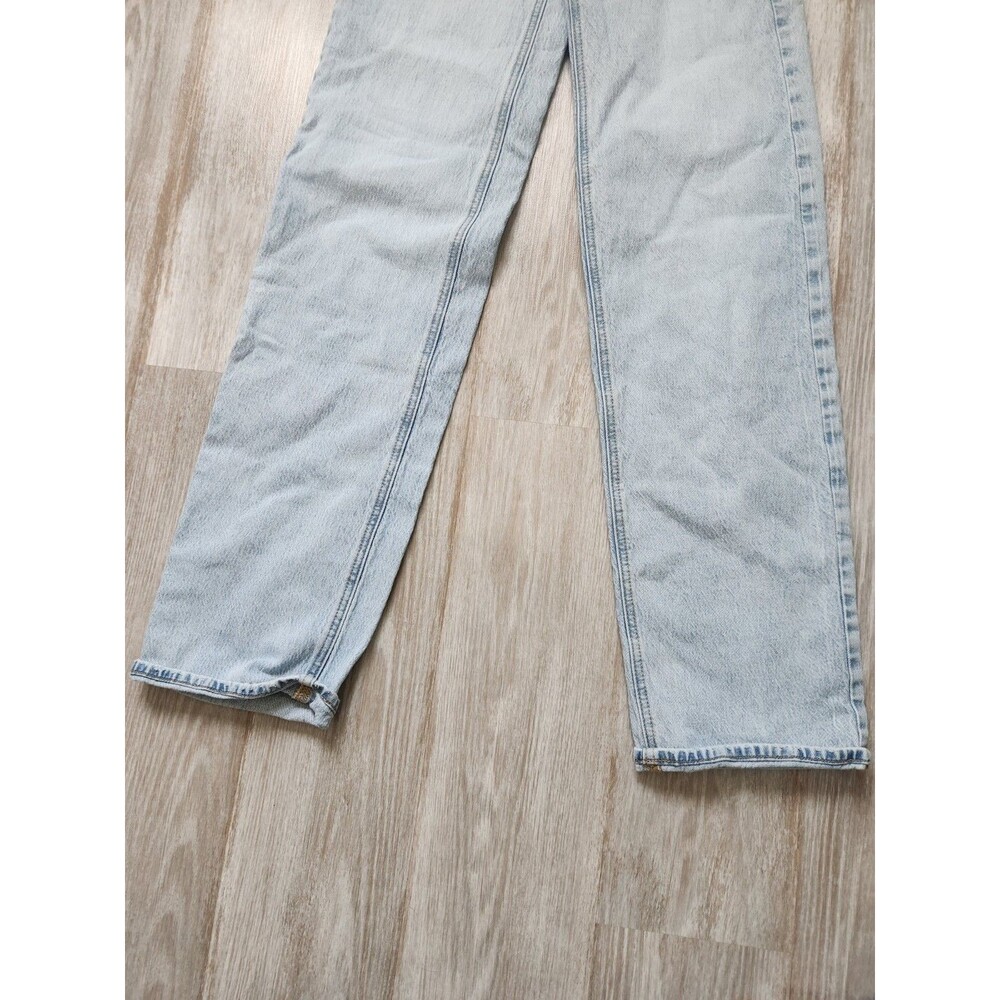 PacSun Stretch 90s Boyfriend Jeans Womens 23 Light Wash High Rise Denim EUC - Picture 3 of 11
